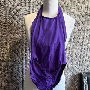 Danskin Purple Halter Swimsuit